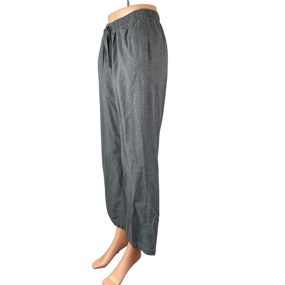 Uniqlo Women's Gray Drawstring Wide Leg High Rise Lounge Trousers Pants Size S - Picture 2 of 5